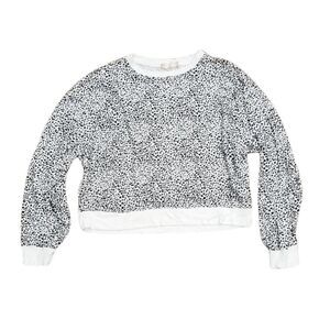 Altar'd State Animal Print Lightweight Rayon Jumper Sweater M